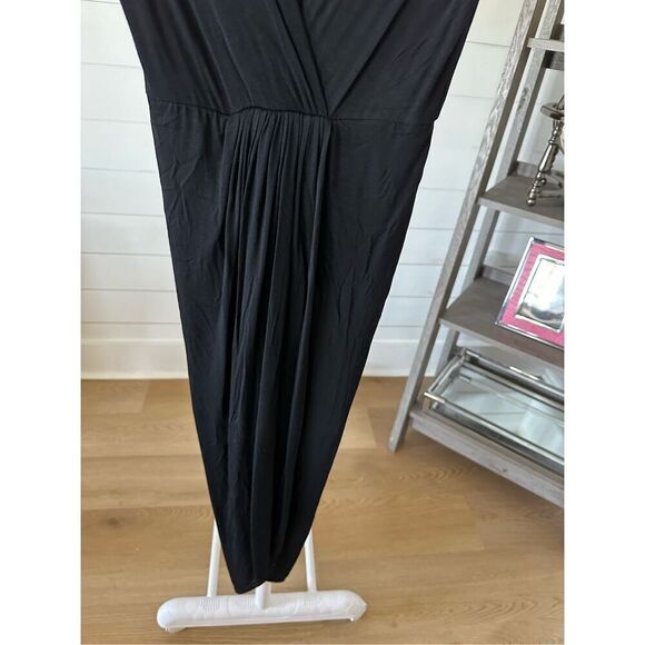 LuLu’s black twist front fitted bottom lined dress sz XS - Picture 3 of 6